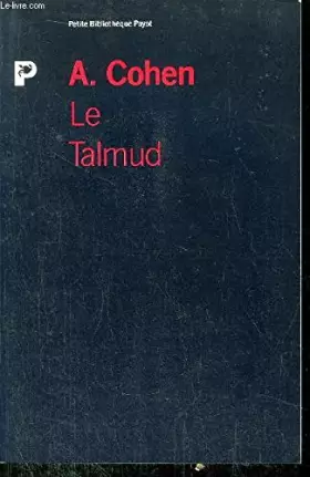 Couverture du produit · Le Talmud