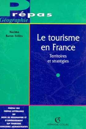 Couverture du produit · Le tourisme en France territoires et strategies