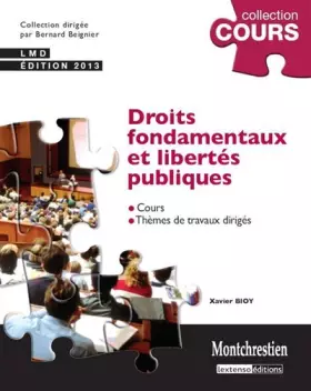 Couverture du produit · Droits fondamentaux et libertés publiques