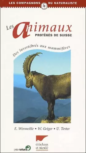 Couverture du produit · Les animaux protégés de Suisse