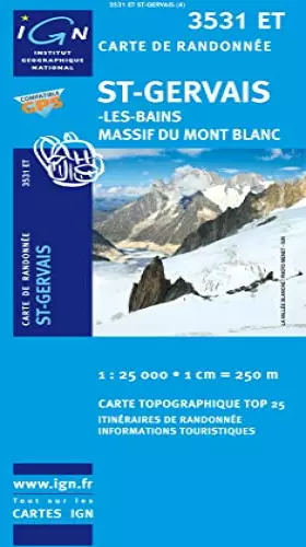 Couverture du produit · St-Gervais-les-Bains/ Massif du Mont Blanc