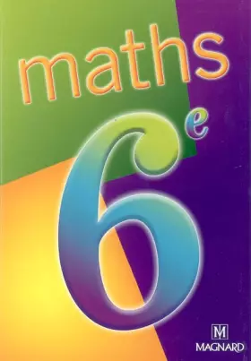 Couverture du produit · Maths 6e