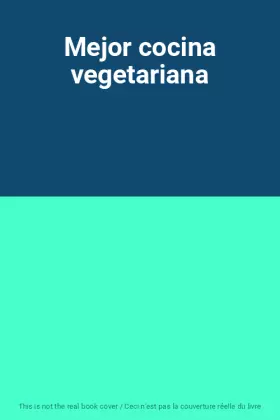 Couverture du produit · Mejor cocina vegetariana
