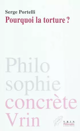 Couverture du produit · Pourquoi la torture?