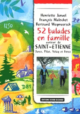 Couverture du produit · 52 Balades à pied : Saint-Étienne