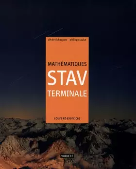 Couverture du produit · Mathématiques STAV Terminale : cours et exercises