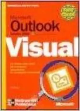 Couverture du produit · Microsoft Outlook versión 2002. Referencia rápida y visual