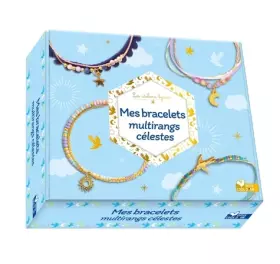 Couverture du produit · Mes bracelets multirangs célestes - coffret avec accessoires