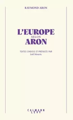 Couverture du produit · L'Europe selon Aron