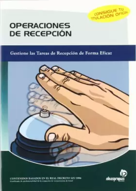 Couverture du produit · Operaciones de recepción: Gestione las tareas administrativas de recepción de forma eficaz