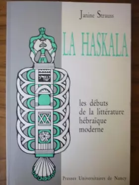 Couverture du produit · La Haskala : Les débuts de la littérature hébraïque moderne