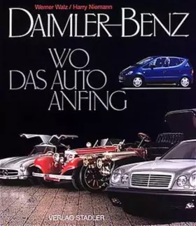 Couverture du produit · Daimler-Benz, Wo das Auto anfing