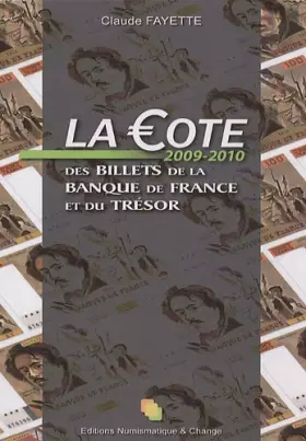 Couverture du produit · La Cote des billets de la Banque de France et du Trésor