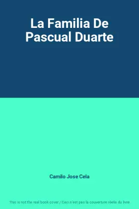 Couverture du produit · La Familia De Pascual Duarte