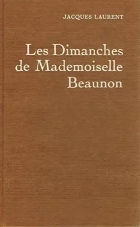 Couverture du produit · Les Dimanches De Mademoiselle Beaunon