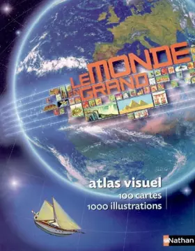 Couverture du produit · Le monde en grand : Atlas visuel