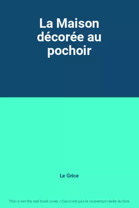 Couverture du produit · La Maison décorée au pochoir
