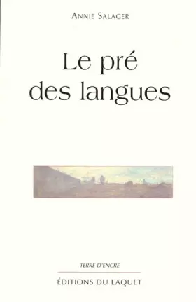 Couverture du produit · Le pré des langues