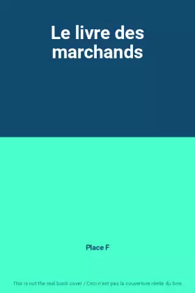 Couverture du produit · Le livre des marchands