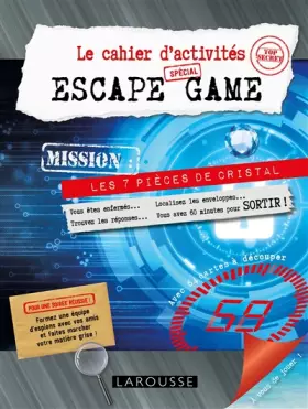 Couverture du produit · Le cahier d'été spécial Escape game