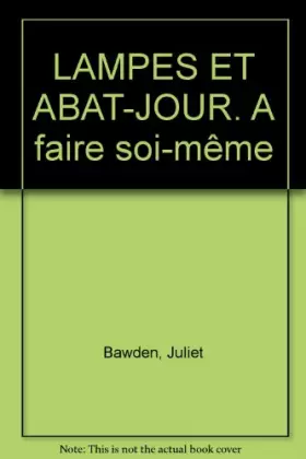 Couverture du produit · Lampes et abat-jour