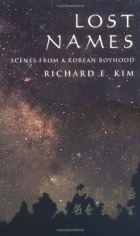 Couverture du produit · Lost Names: Scenes from a Korean Boyhood