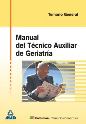 Couverture du produit · Manual del Tecnico Auxiliar de Geriatria