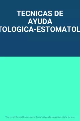 Couverture du produit · TECNICAS DE AYUDA ODONTOLOGICA-ESTOMATOLOGICA
