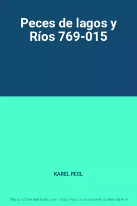 Couverture du produit · Peces de lagos y Ríos 769-015