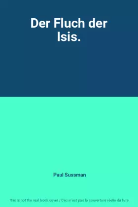 Couverture du produit · Der Fluch der Isis.
