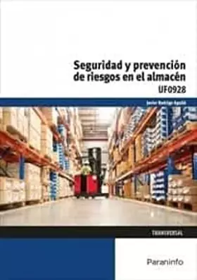 Couverture du produit · Seguridad y prevención de riesgos en el almacén