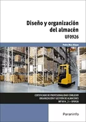 Couverture du produit · Diseño y organización del almacén