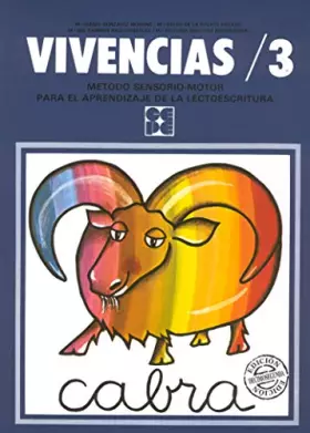 Couverture du produit · Vivencias 3. Método sensoriomotor para el aprendizaje de la lectoescritura (6 años)
