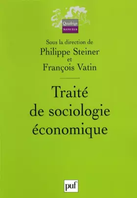 Couverture du produit · Traité de sociologie économique