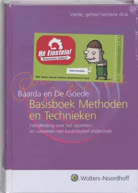 Couverture du produit · Basisboek Methoden en technieken: handleiding voor het opzetten en uitvoeren van kwantitatief onderzoek