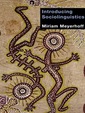 Couverture du produit · Introducing Sociolinguistics