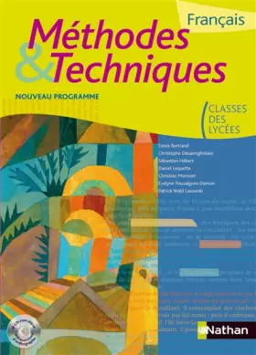 Couverture du produit · Français - Méthodes & Techniques