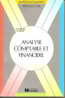 Couverture du produit · Analyse comptable et financiere : enseignement superieur                                      103197