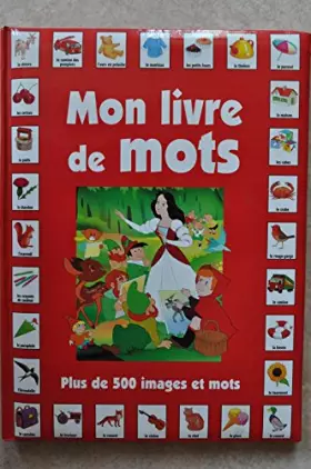 Couverture du produit · Mon livre de mots