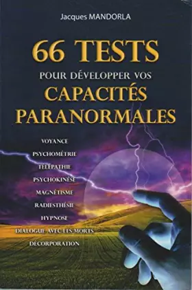 Couverture du produit · 66 tests pour développer vos capacités paranormales