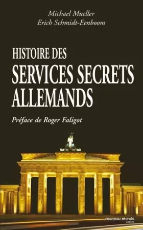 Couverture du produit · Histoire des services secrets allemands