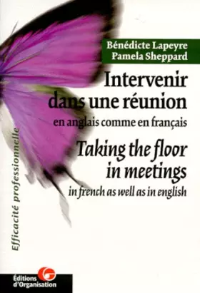 Couverture du produit · Intervenir dans une réunion en anglais comme en français