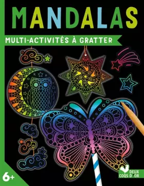 Couverture du produit · Multi-activités à gratter - Mandalas