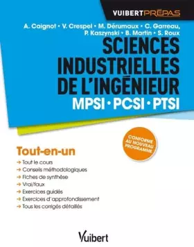 Couverture du produit · Sciences Industrielles de l'ingénieur : MPSI, PCSI, PTSI