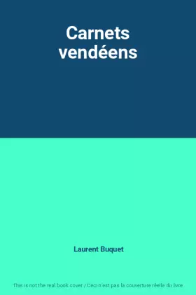 Couverture du produit · Carnets vendéens