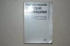 Couverture du produit · Pour une nouvelle politique d'entreprise