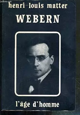 Couverture du produit · Webern