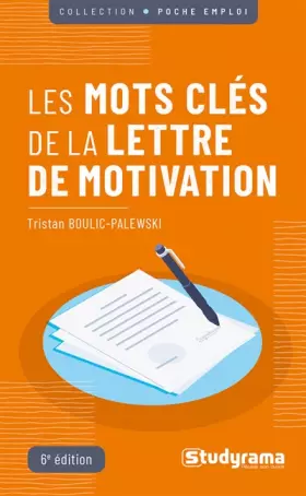 Couverture du produit · Les mots clés de la lettre de motivation