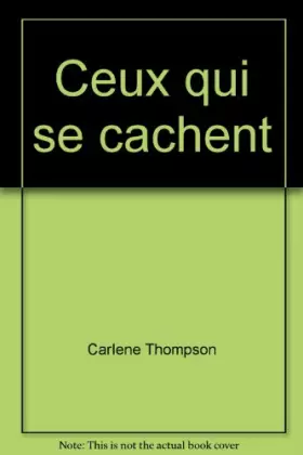Couverture du produit · Ceux qui se cachent