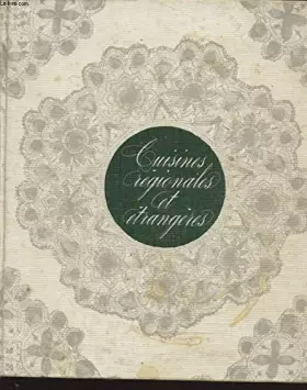 Couverture du produit · CUISINES REGIONALES ET ETRANGERES